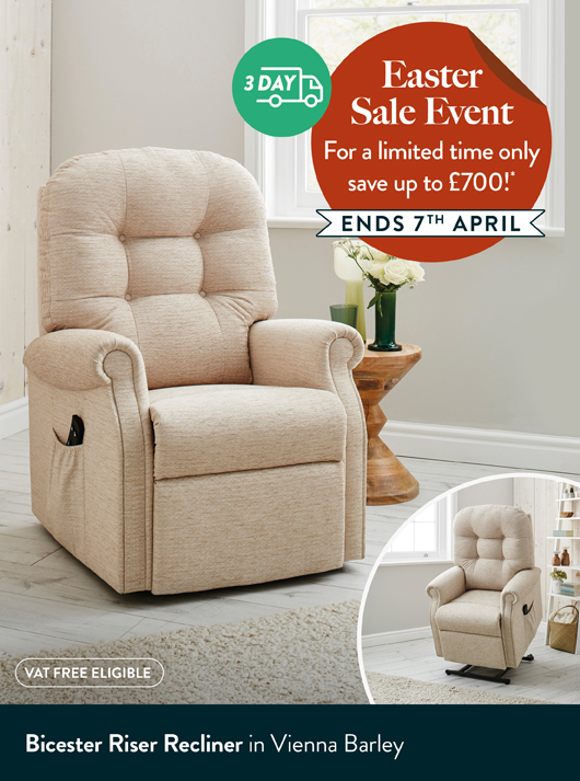 Bicester Riser Recliner in Vienna Barley