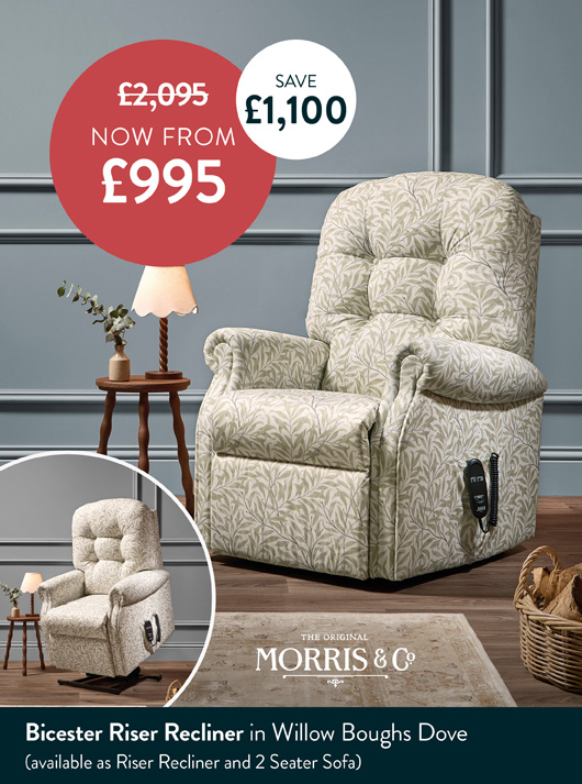 Bicester Riser Recliner In Willow Boughs Dove Bicester Riser Recliner In Willow Boughs Dove